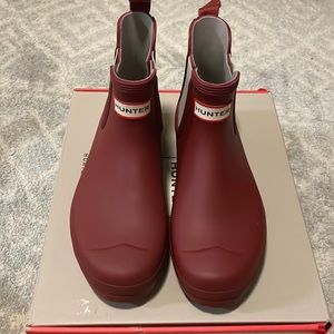 Hunter Original Chelsea Boot Size 8